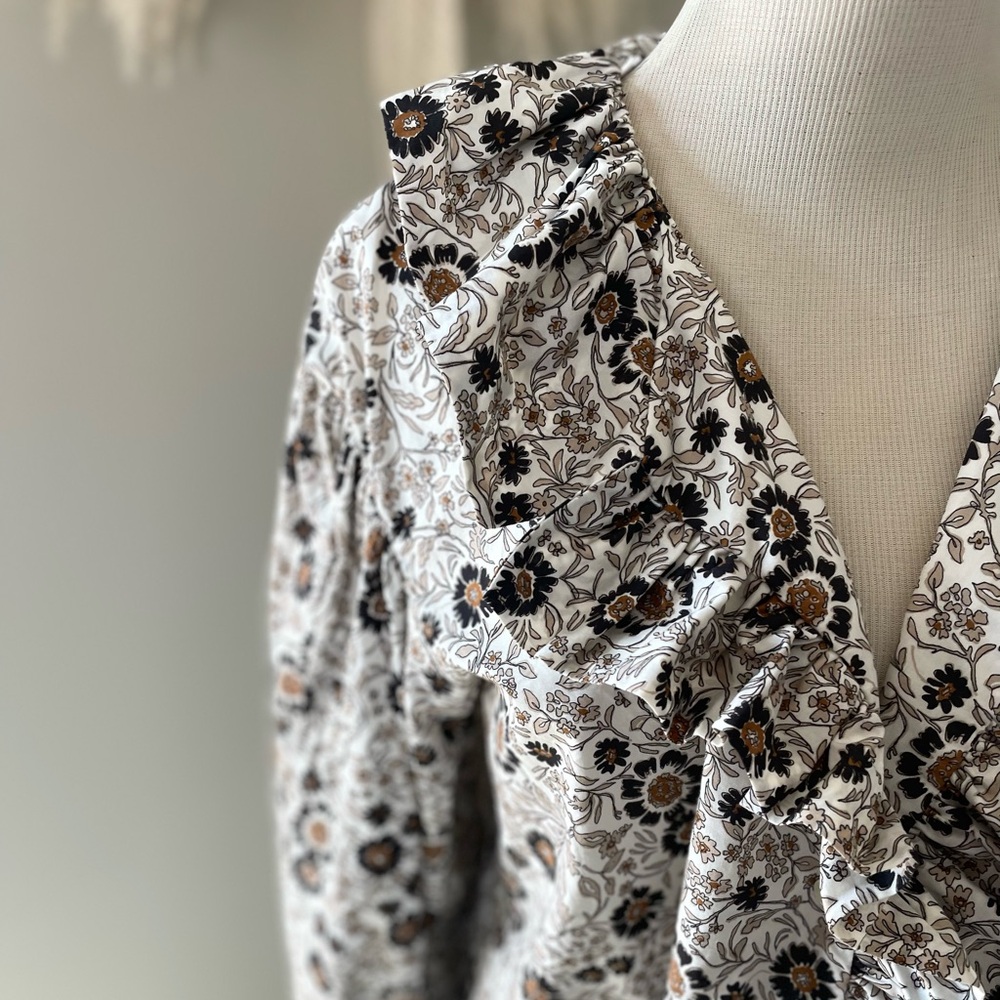 Zara Ruffle Blouse
